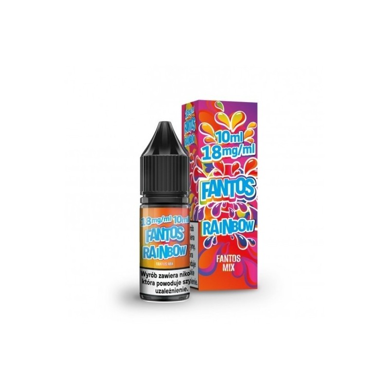 Liquid Fantos 10ml - Rainbow Fantos 18mg  (A25) | Eliq Vapoteur