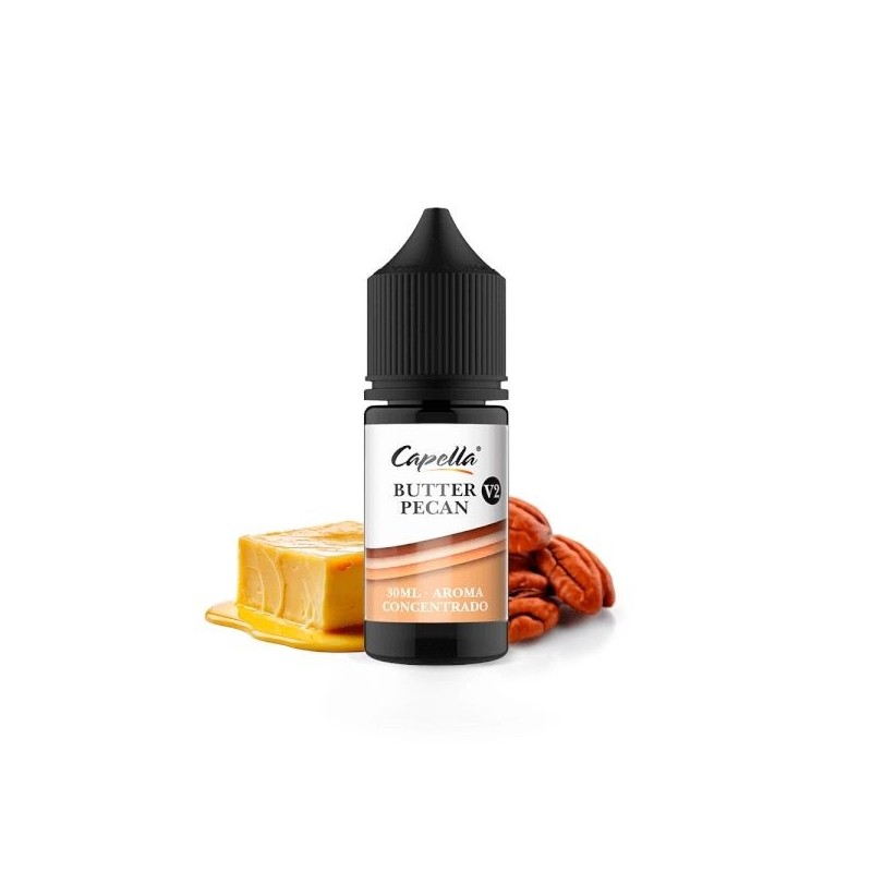 Capella Concentrate - Butter Pecan V2 30ml | Eliq Vapoteur