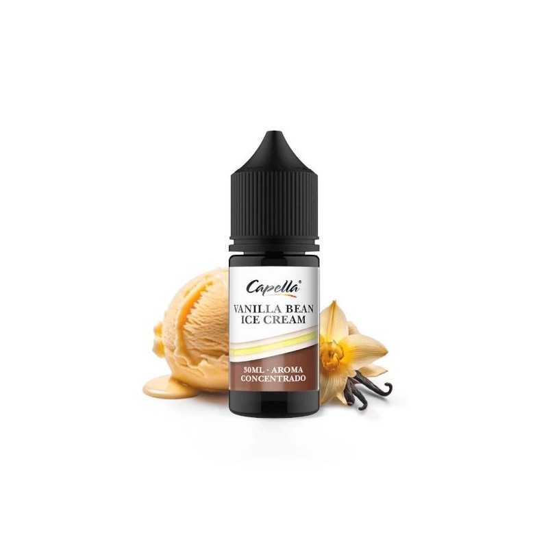 Capella Concentrate - Vanilla Bean Ice Cream 30ml | Eliq Vapoteur