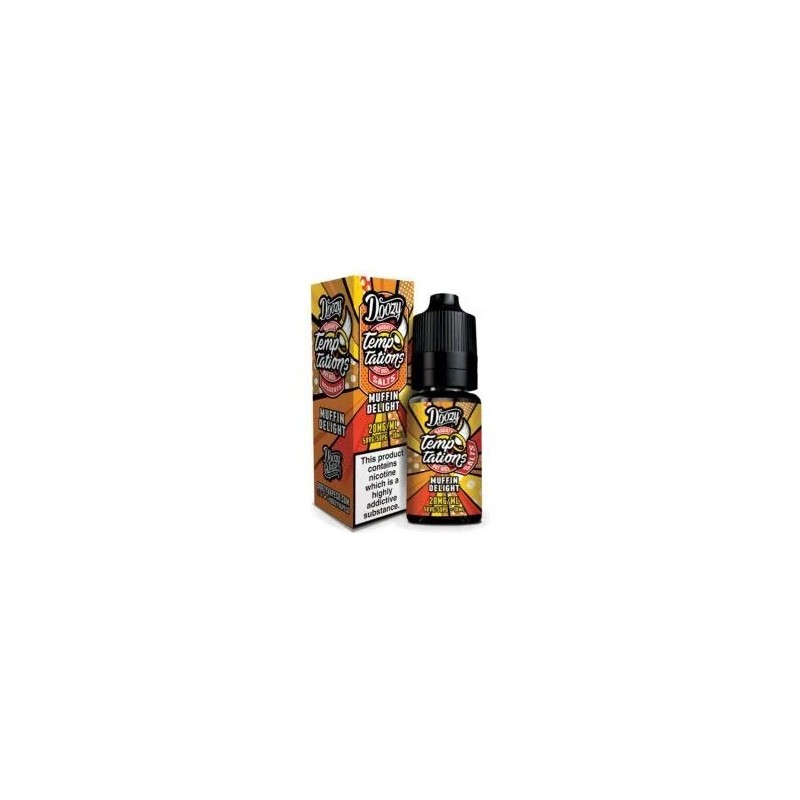Liquid Dooze Salt 10ml - Muffin Delight 20mg | Eliq Vapoteur