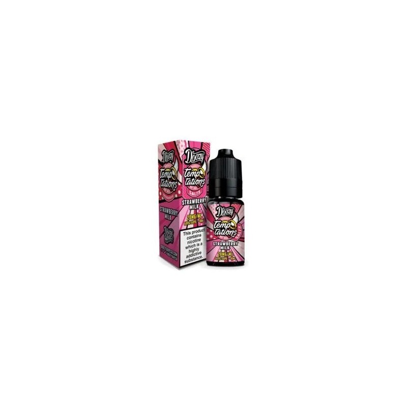 Liquid Dooze Salt 10ml - Strawberry Milk 20mg | Eliq Vapoteur