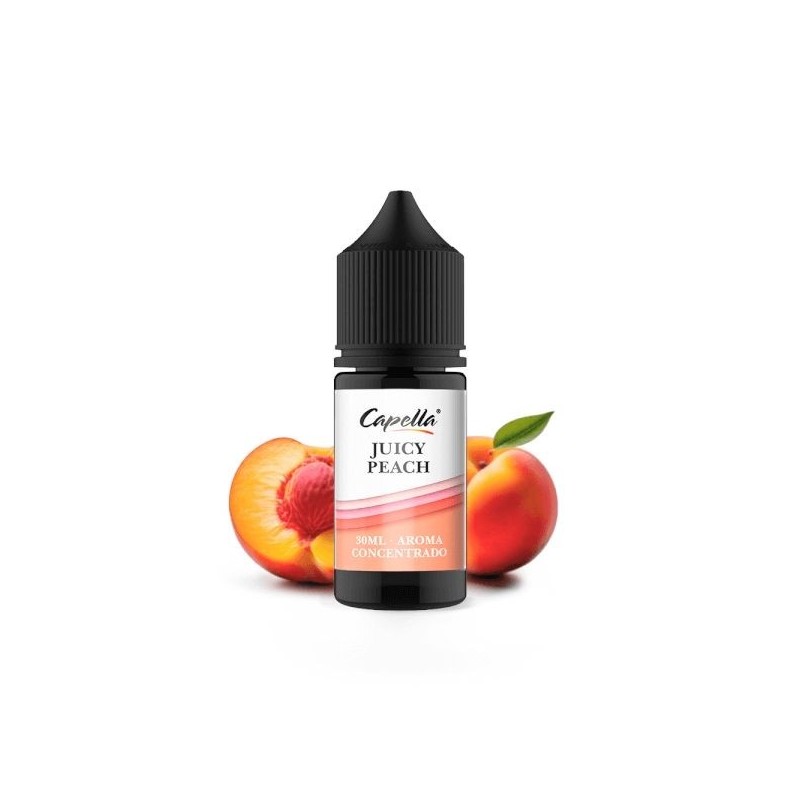Koncentrat Capella - Juicy Peach 30ml | Eliq Vapoteur