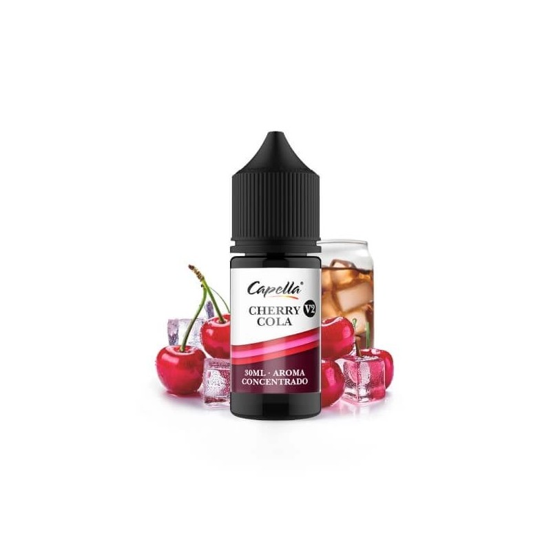 Concentré Capella - Cherry Cola V2 30ml | EliqVapoteur
