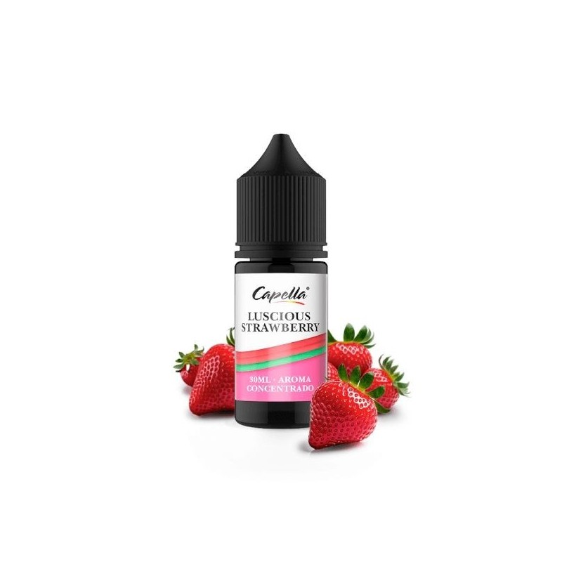 Koncentrat Capella - Luscious Strawberry 30ml | Eliq Vapoteur
