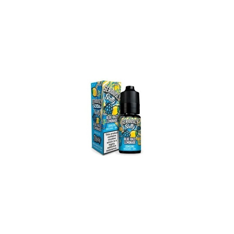 Liquid Dooze Salt 10ml - Blue Razz Lemonade 20mg | Eliq Vapoteur
