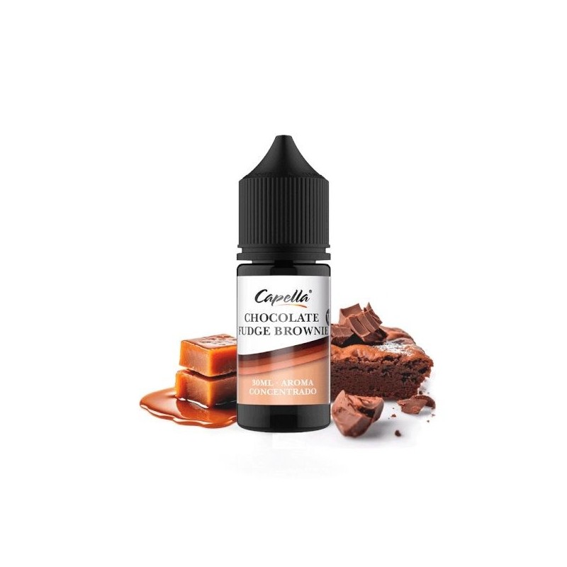 Capella Concentrate - Chocolate Fudge Brownie 30ml | Eliq Vapoteur