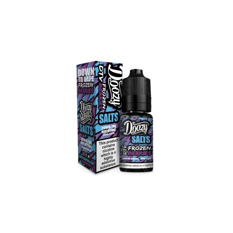 E-liquide Dooze Salt 10ml - Fruits Rouges Glacés 20mg | EliqVapoteur