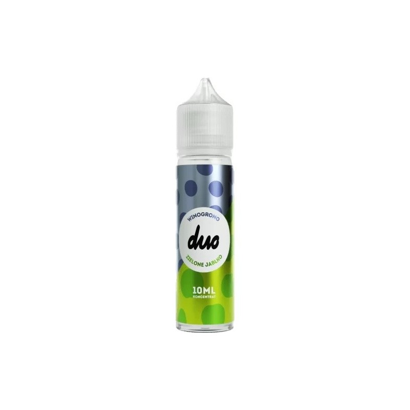 Longfill DUO koncentrat 10/60ml - WINOGRON ZIELONE JABŁKO | Eliq Vapoteur
