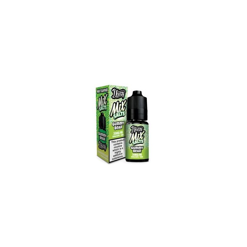 Liquid Dooze Salt 10ml - Gummy Bear 20mg | Eliq Vapoteur