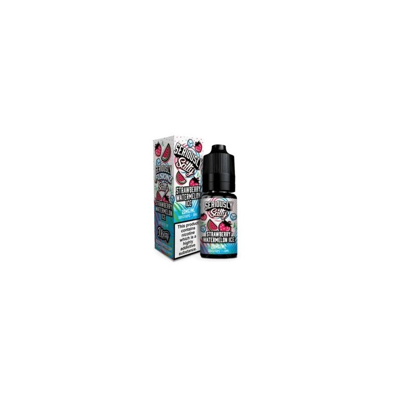 Liquid Dooze Salt 10ml - Strawberry Watermelon Ice 20mg | Eliq Vapoteur