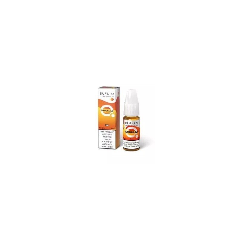 E-liquide Elfbar Elfliq Salt 10ml - Elfbull Ice 20mg | EliqVapoteur