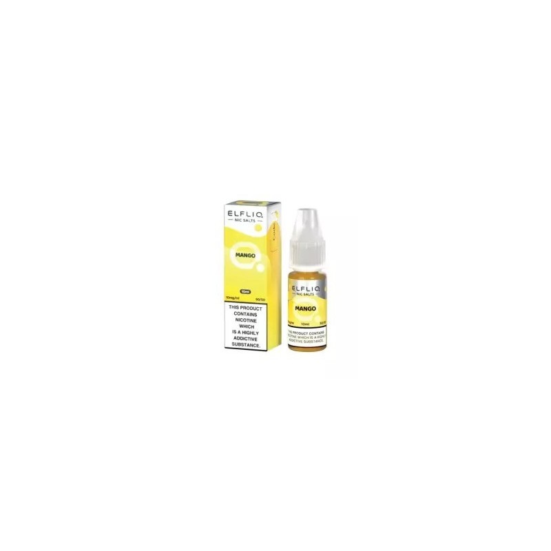E-liquide Elfbar Elfliq Salt 10ml - Mangue 20mg | EliqVapoteur