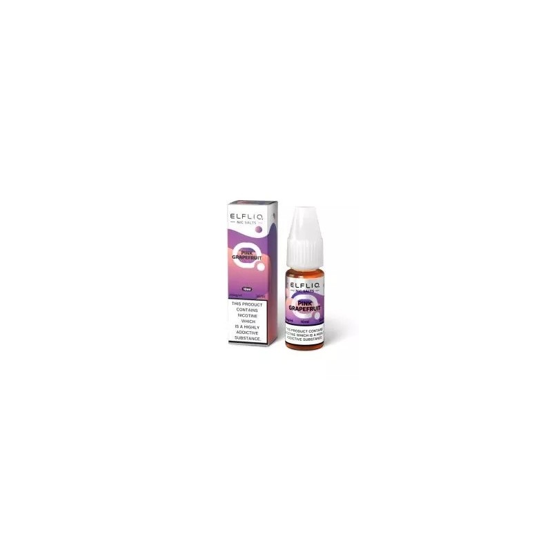 Liquid Elfbar Elfliq Salt 10ml - Pink Grapefruit 20mg | Eliq Vapoteur