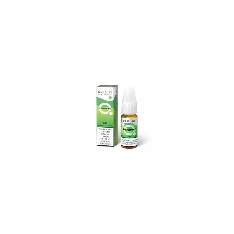 Liquid Elfbar Elfliq Salt 10ml - Spearmint 20mg | Eliq Vapoteur