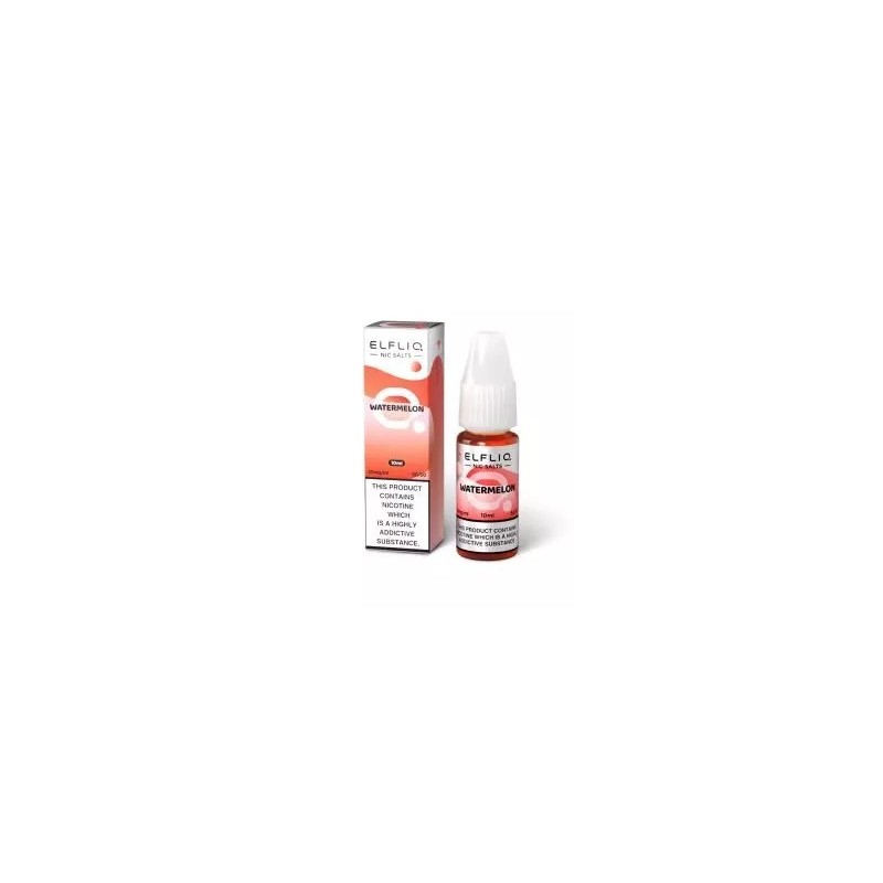 Liquid Elfbar Elfliq Salt 10ml - Watermelon 20mg | Eliq Vapoteur