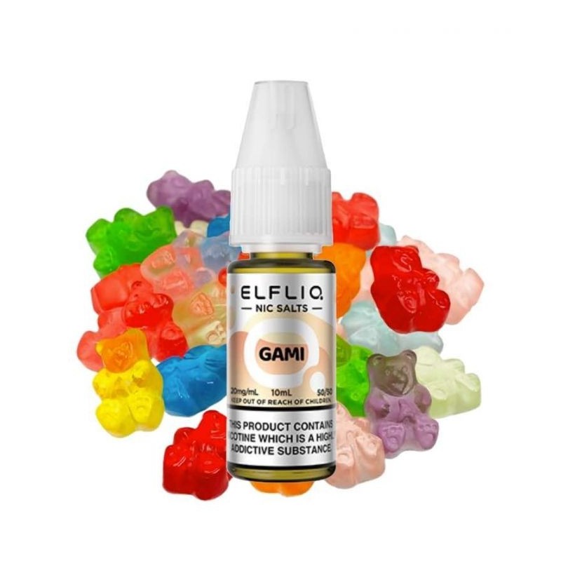Liquid Elfbar Elfliq Salt 10ml - Gami 20mg | Eliq Vapoteur