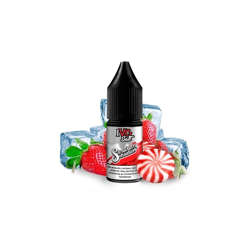 Liquid IVG Sel 20mg/ml - Sensation Fraise | Eliq Vapoteur