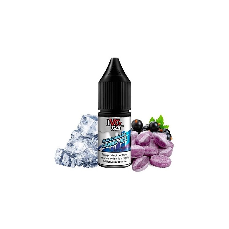 Liquid IVG Salt 20mg/ml - Blackcurrant Candy Ice | Eliq Vapoteur