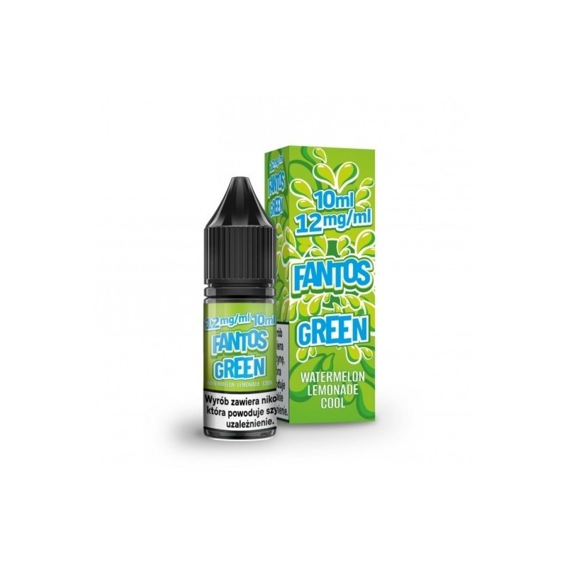 Liquid Fantos 10ml - Green Fantos 12mg  (A25) | Eliq Vapoteur