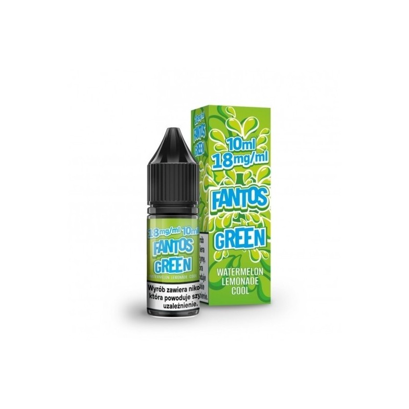 Liquid Fantos 10ml - Green Fantos 18mg  (A25) | Eliq Vapoteur