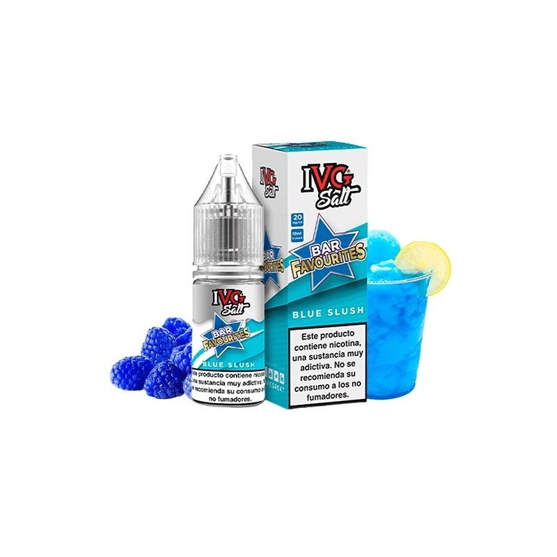 Liquid IVG Favourite Bar Salts 10ml - Blue Slush 20mg | Eliq Vapoteur