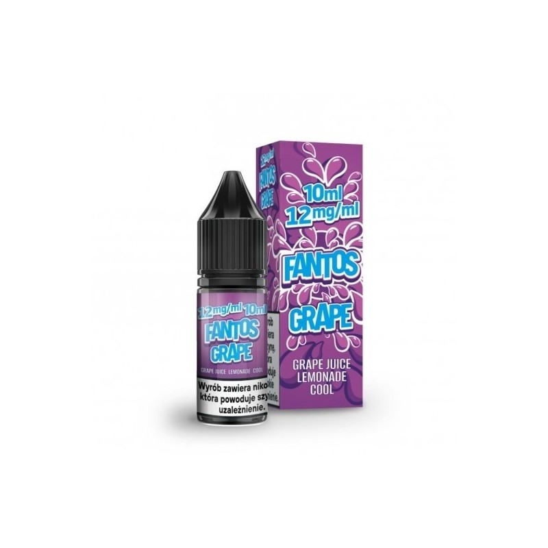 Liquid Fantos 10ml - Grape Fantos 12mg (A25) | Eliq Vapoteur
