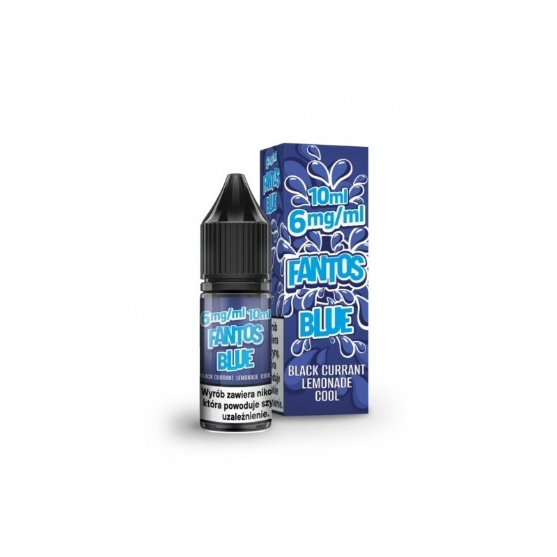 Liquid Fantos 10ml - Blue Fantos 6mg  (A25) | Eliq Vapoteur
