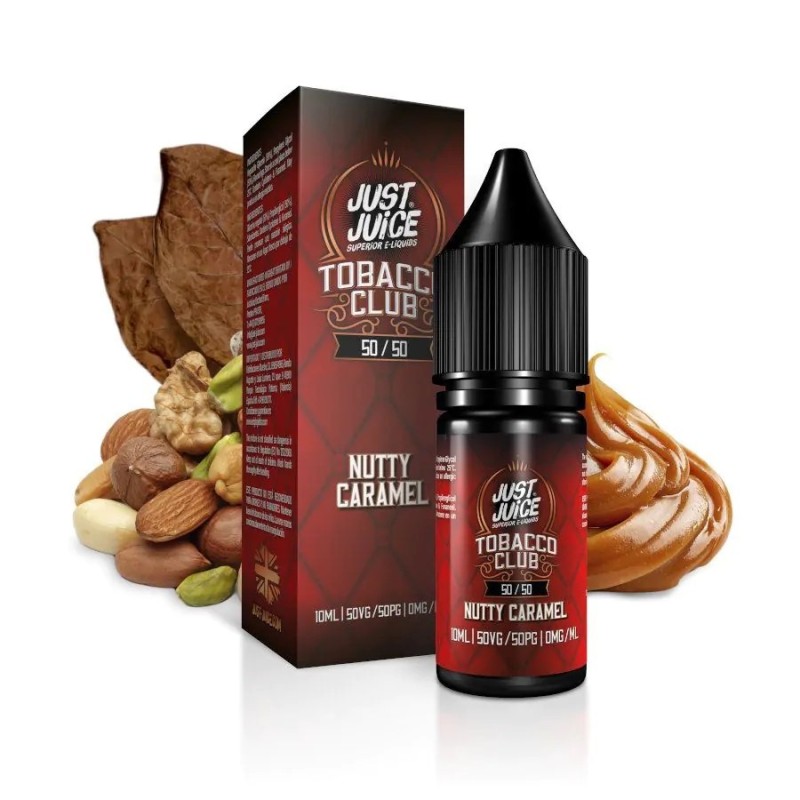Liquide Just Juice Salt 10ml - Caramel Noisette 20mg | Eliq Vapoteur