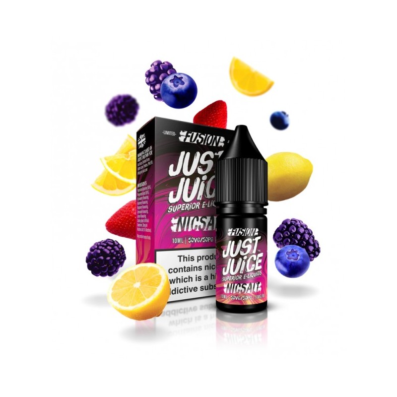Liquid Just Juice Salt 10ml - Berry Burst & Lemonade 20mg | Eliq Vapoteur
