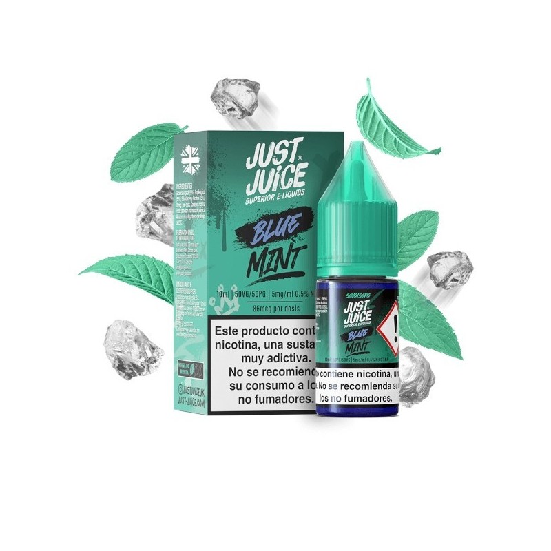 E-liquide Just Juice Gamme Menthe 10ml - Blue 20mg | EliqVapoteur