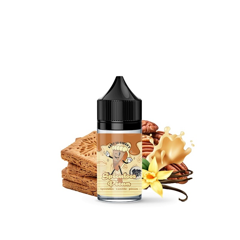 Concentré Life is Sweet - Speculoos & Pécan 30ml | EliqVapoteur