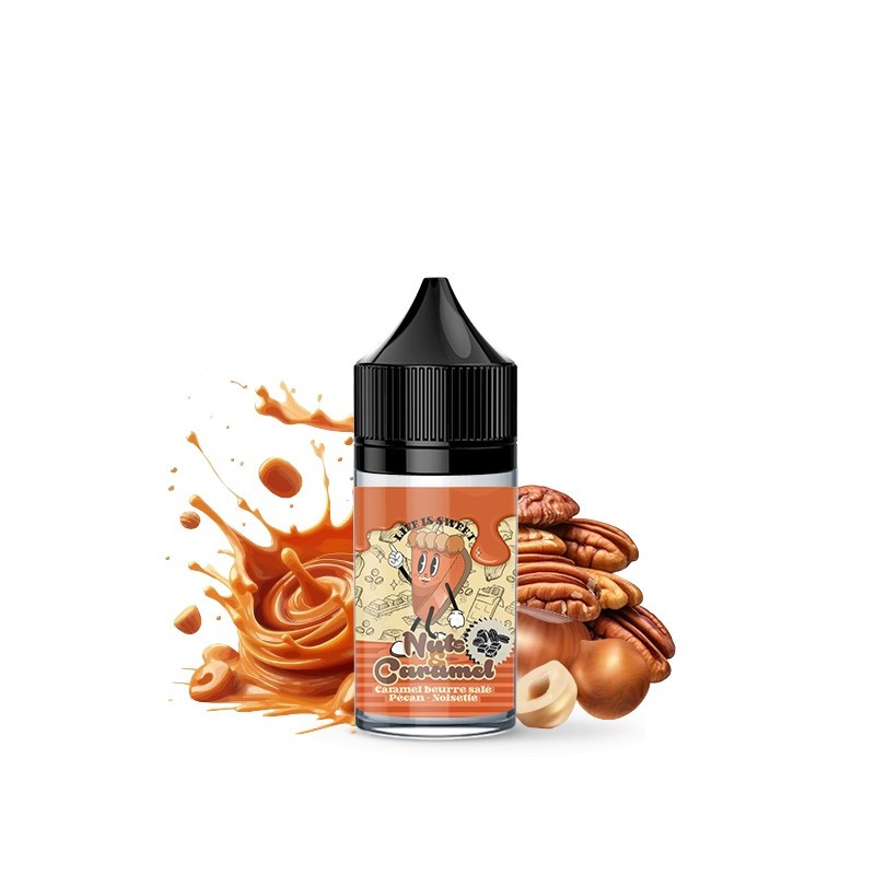 Concentré Life is Sweet - Nuts & Caramel 30ml | EliqVapoteur