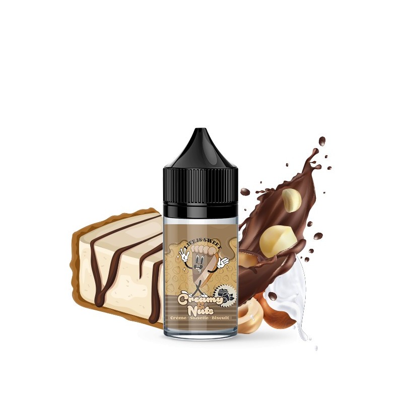Concentré Life is Sweet - Creamy & Nuts 30ml | EliqVapoteur