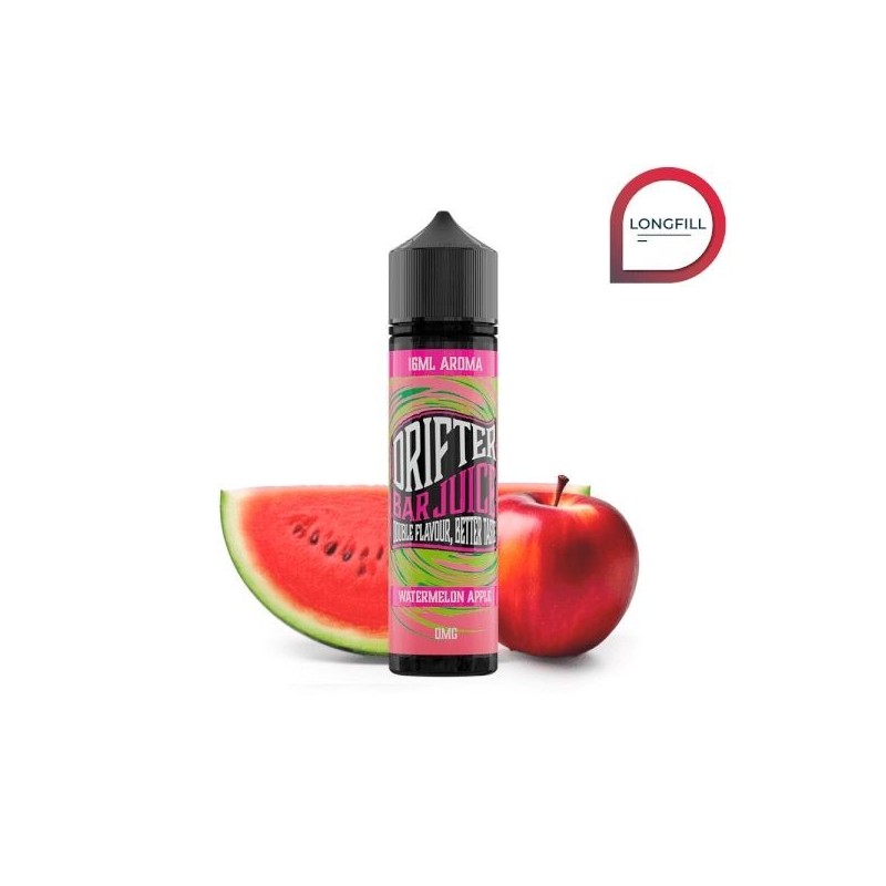 Longfill Drifter Bar 16/60ml - Watermelon Apple | Eliq Vapoteur