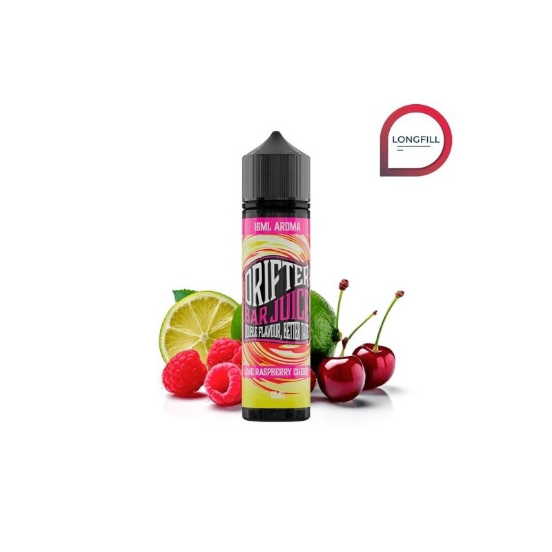 Longfill Drifter Bar 16/60ml - Lime Raspberry Cherry | Eliq Vapoteur