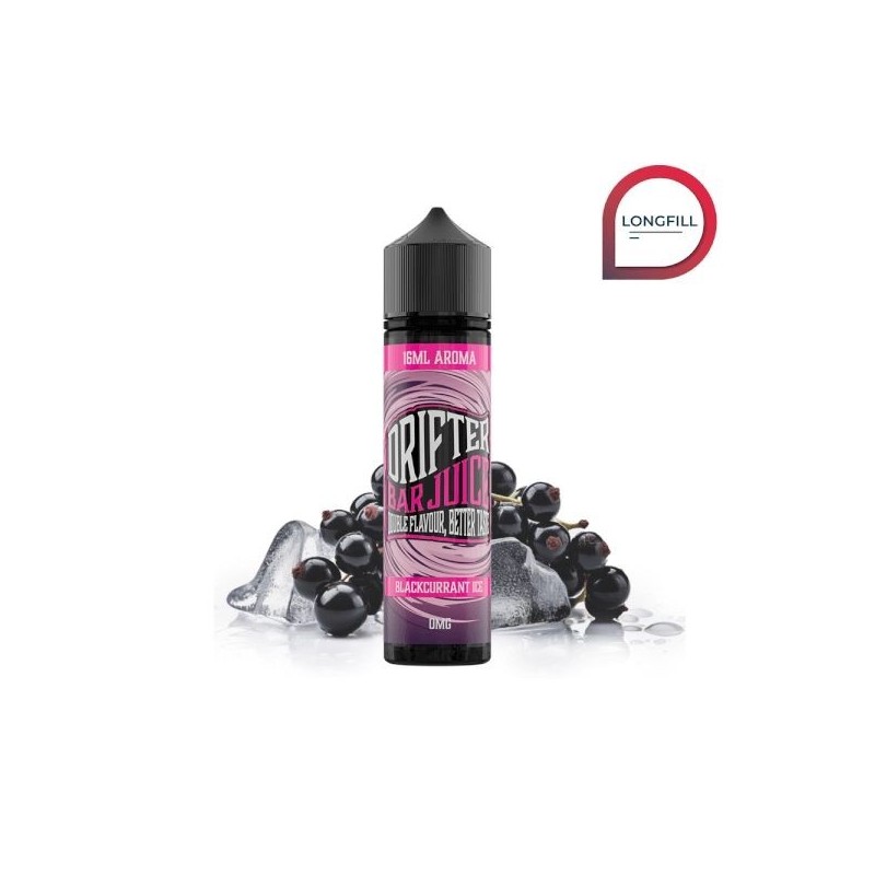 Longfill Drifter Bar 16/60ml - Blackcurrant Ice | Eliq Vapoteur