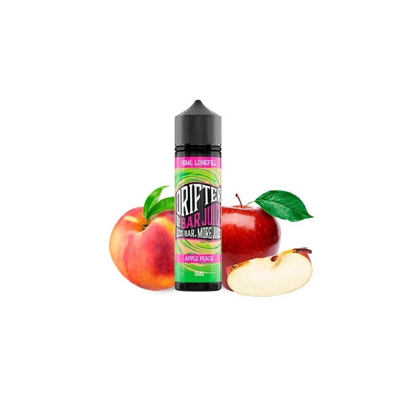 Longfill Drifter Bar 16/60ml - Apple Peach | Eliq Vapoteur