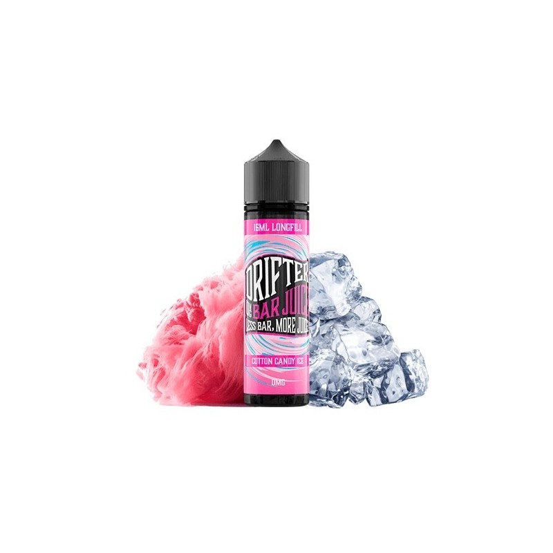 Longfill Drifter Bar 16/60ml - Cotton Candy Ice | Eliq Vapoteur