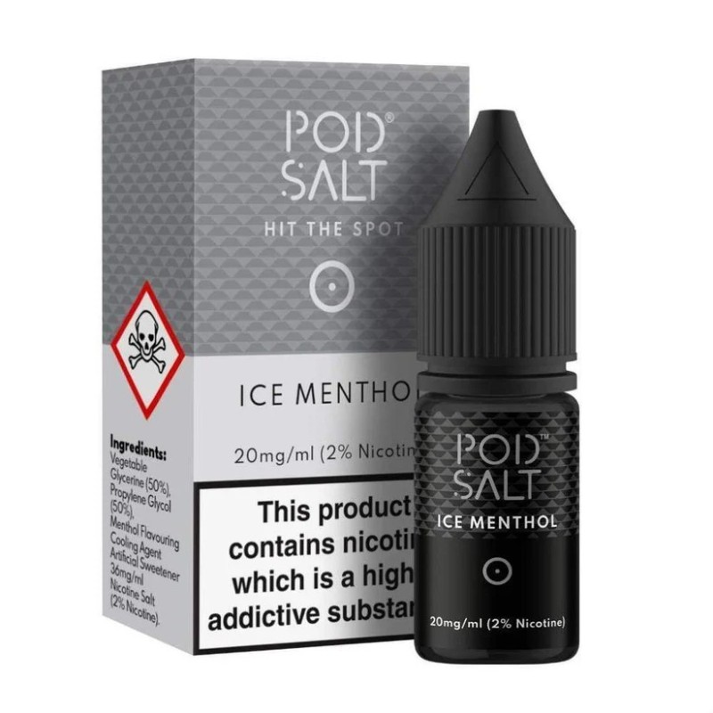 Liquid Pod Salt Core 10ml - Ice Menthol 20mg | Eliq Vapoteur
