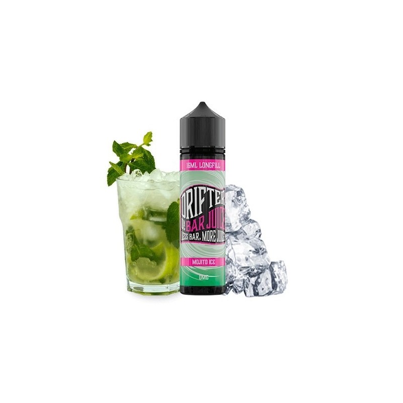 Longfill Drifter Bar 16/60ml - Mojito Ice | Eliq Vapoteur