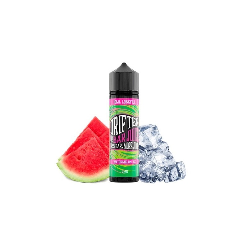 Longfill Drifter Bar 16/60ml - Watermelon Ice | Eliq Vapoteur