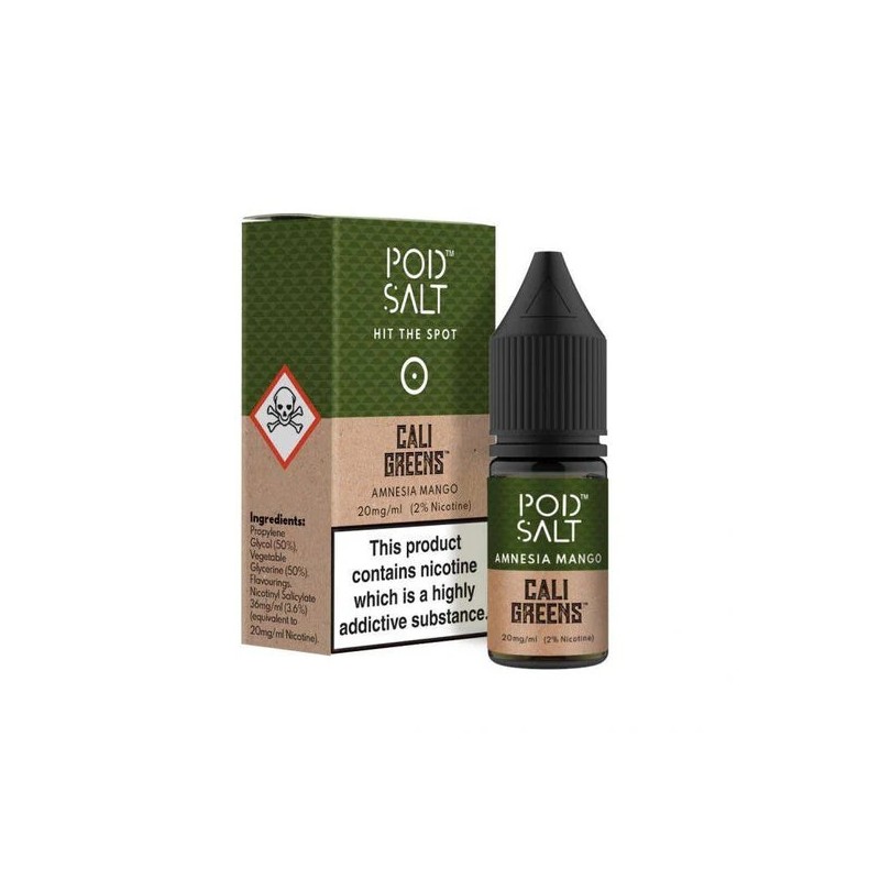 Liquid Pod Salt Nexus - Fusions Amnesia Mango - 10ml - 20mg | Eliq Vapoteur