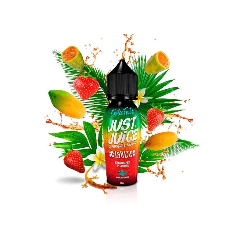 Longfill Just Juice Exotic 20/60ml - Fraise et Curuba | Eliq Vapoteur