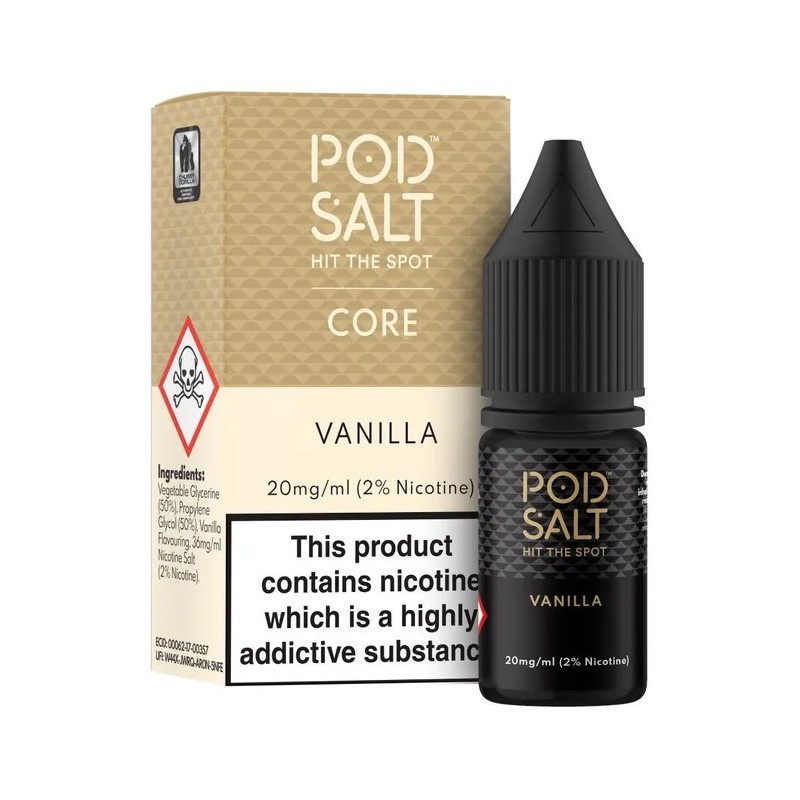 Liquid Pod Salt Nexus - Vanilla - 10ml - 20mg | Eliq Vapoteur