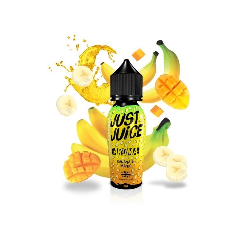 Longfill Just Juice Iconic 20/60ml - Banana Mango | Eliq Vapoteur