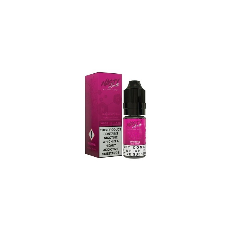Liquid Nasty Salts 10ml - Wicked Haze 20mg | Eliq Vapoteur