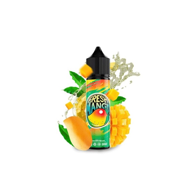 Longfill Oil4vap 16/60ml - Fresh Mango | Eliq Vapoteur
