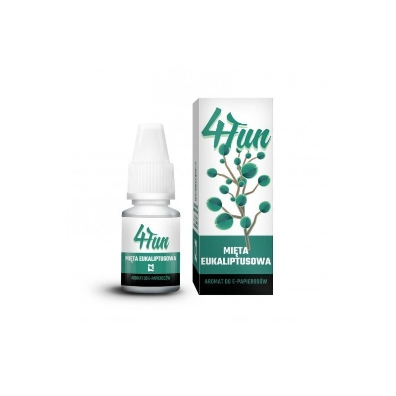 Aromat 4FUN - Eucalyptus Mint 10ml (A25) | Eliq Vapoteur