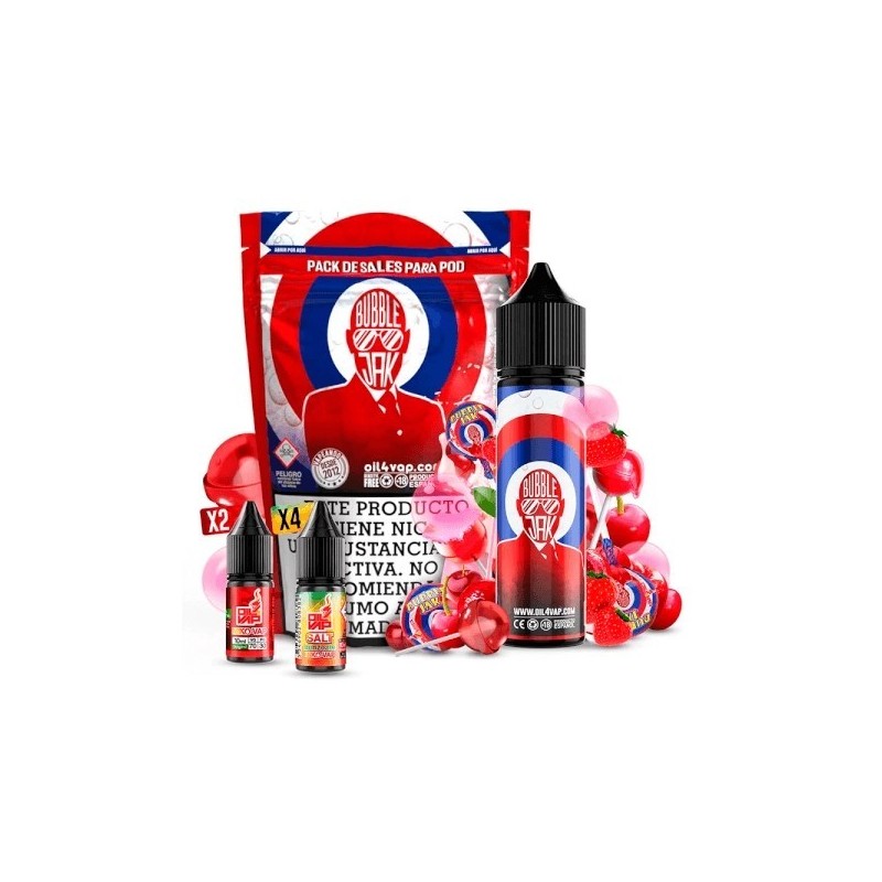 Longfill Oil4vap (Pack) - Bubble Jack | Eliq Vapoteur