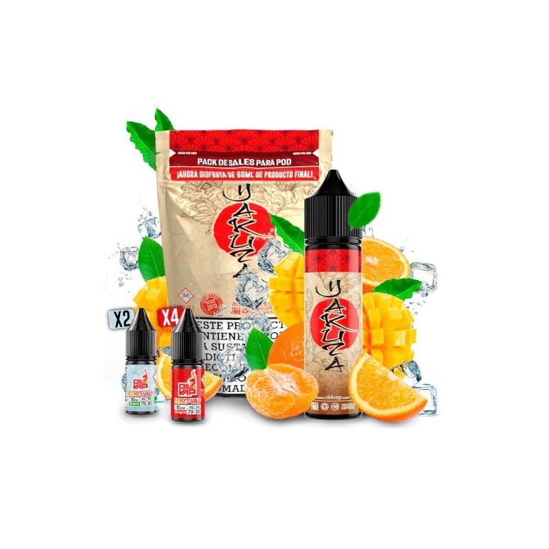 Longfill Oil4vap (Pack) 16/60ml - Yakuza | Eliq Vapoteur